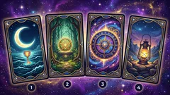 Ett intuitivt val: ett av fyra kort avslöjar vad du saknar just nu